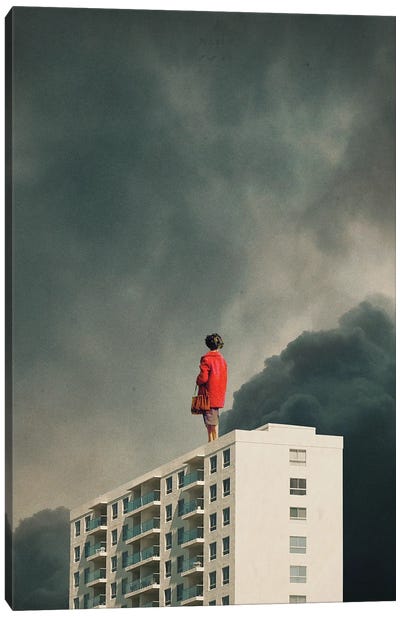 We Will Escape From Our Cities Canvas Art Print - Frank Moth