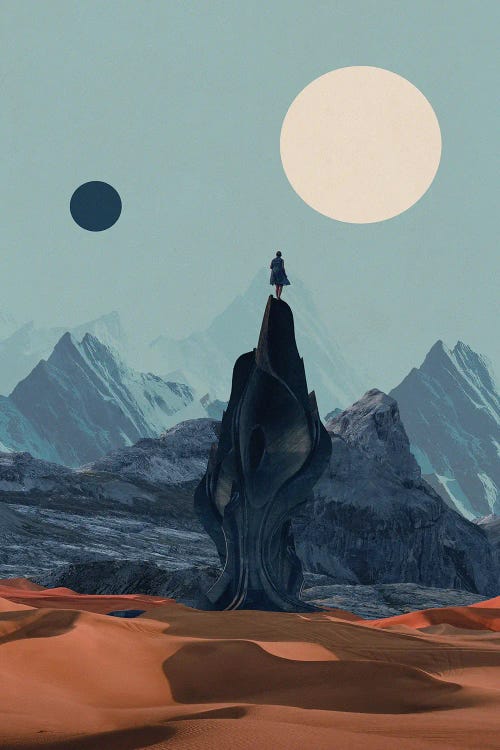 Dreaming Of Your Return by Frank Moth wall art