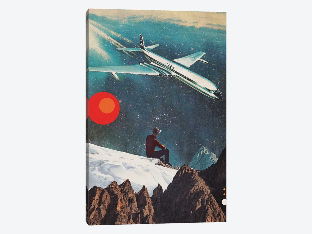 Retrovoyager by Frank Moth 1-piece Canvas Art