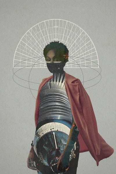 Warrior by Frank Moth canvas print