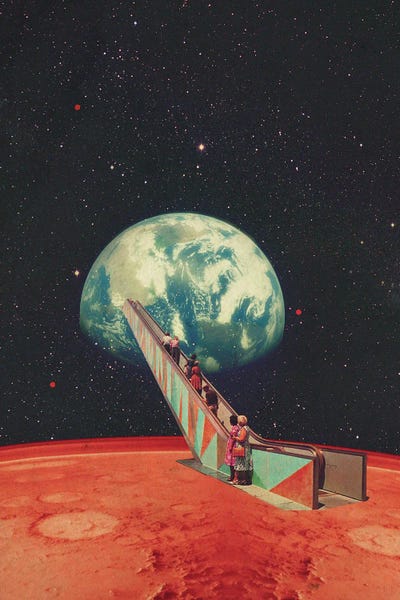 Space Fiction: Time To Go Home by Frank Moth