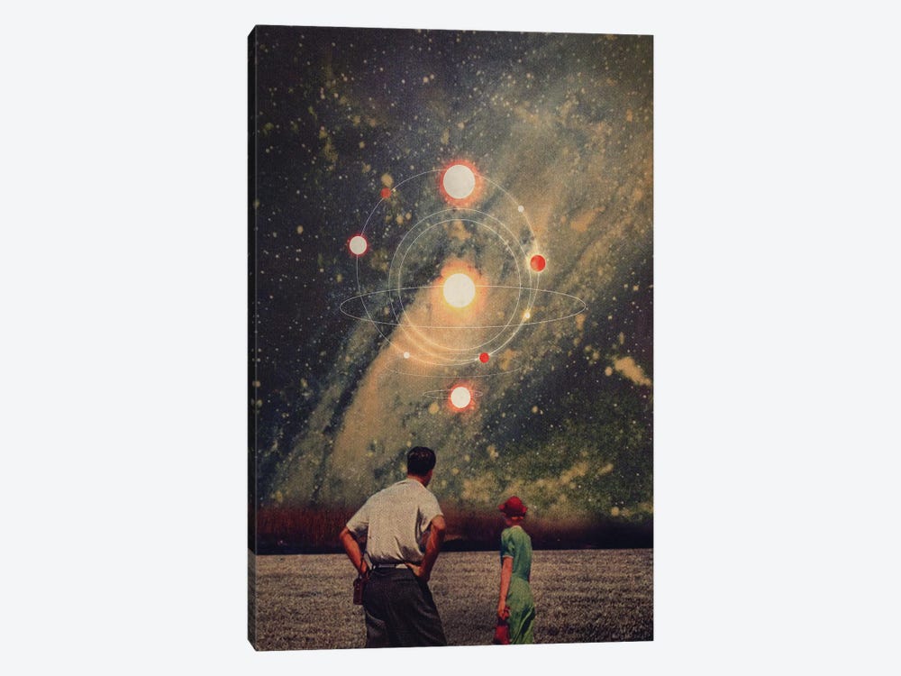 Light Explosions in our Sky by Frank Moth 1-piece Canvas Artwork
