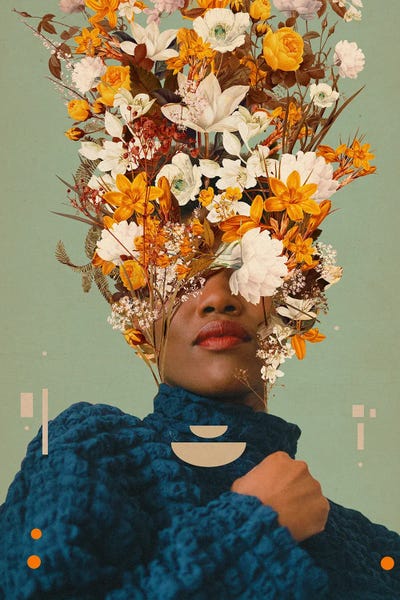 Flowers: You Are My Sage Dreamfield by Frank Moth