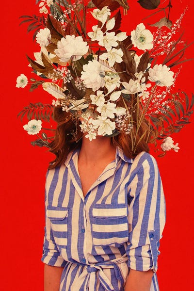 Unexpected Red: Your Strength Is My Serenity by Frank Moth