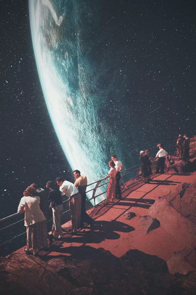 Space Fiction: Missing the Ones we left Behind by Frank Moth