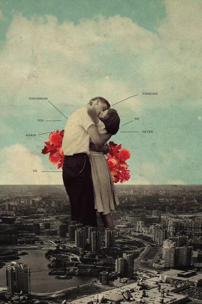 Romantic Bedroom (Couples): NeverForever by Frank Moth