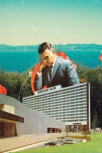 SAD by Frank Moth canvas print