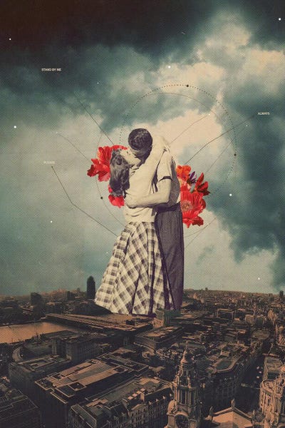 Romantic Bedroom (Couples): Stand by Me by Frank Moth