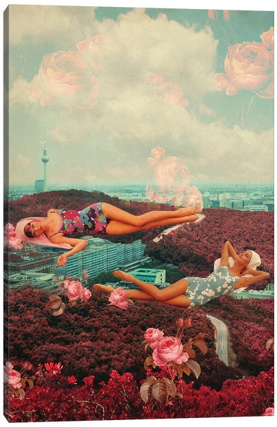 Those Pink Afternoons Canvas Art Print - Frank Moth