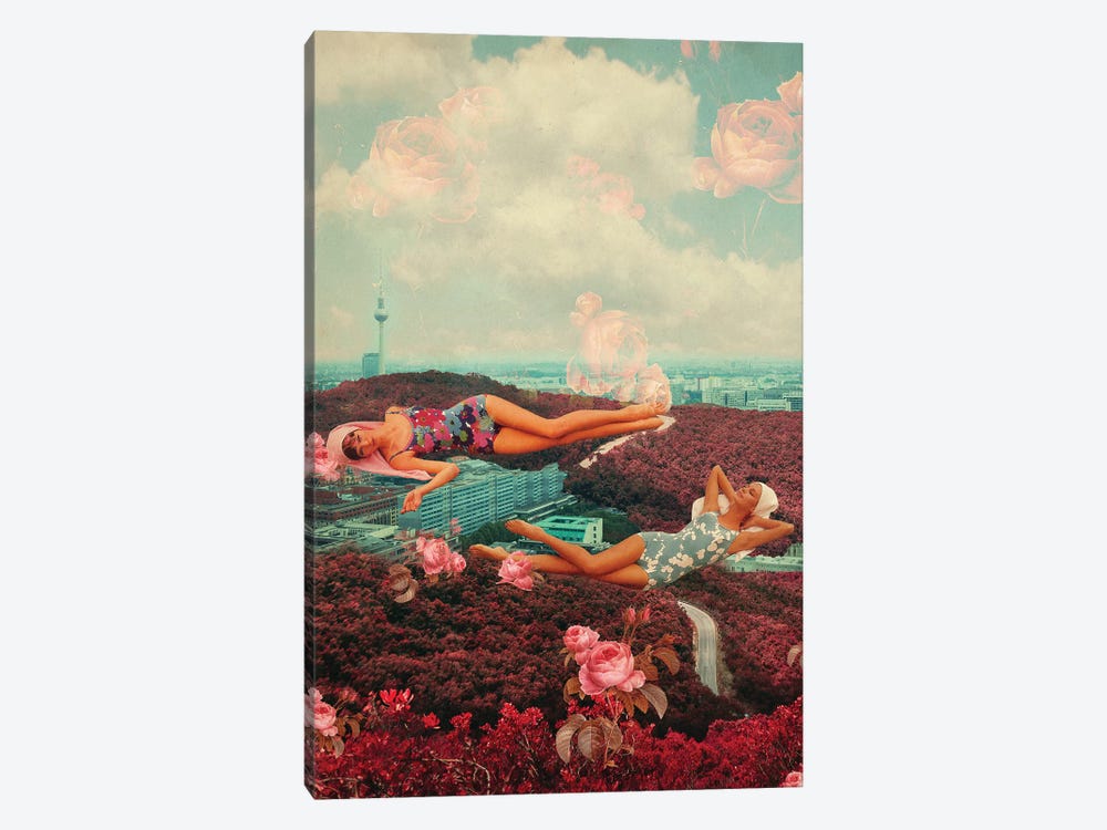 Those Pink Afternoons by Frank Moth 1-piece Canvas Art Print