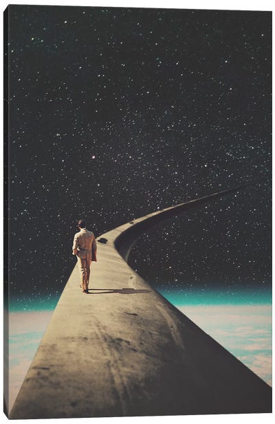 We Chose this Road my Dear Canvas Art Print - Astronomy & Space Art