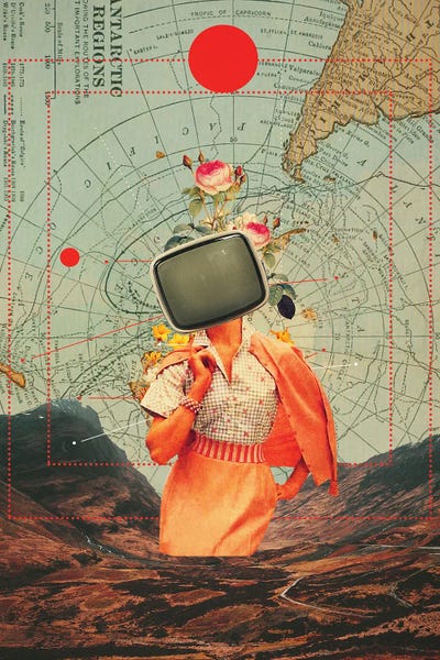 Rocky Mountains: Antarctic Broadcast by Frank Moth