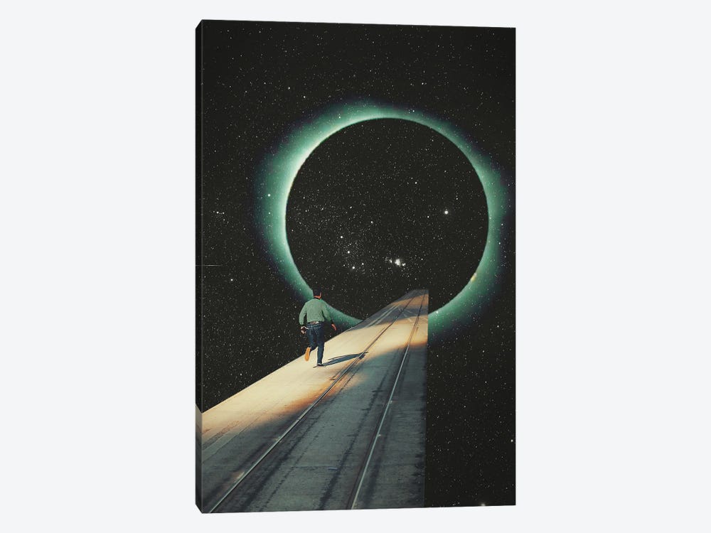 Escaping Into The Void by Frank Moth 1-piece Art Print