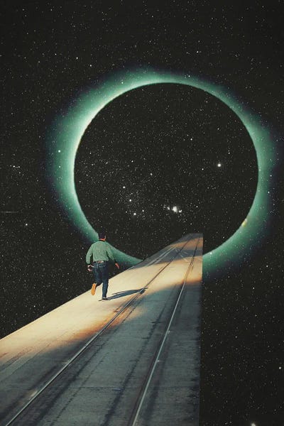 Space Fiction: Escaping Into The Void by Frank Moth