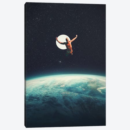 Returning To Earth With A Will To Change Canvas Print #FRM61} by Frank Moth Canvas Art