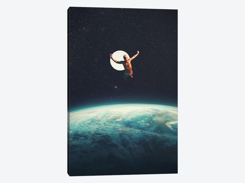 Returning To Earth With A Will To Change by Frank Moth 1-piece Canvas Artwork