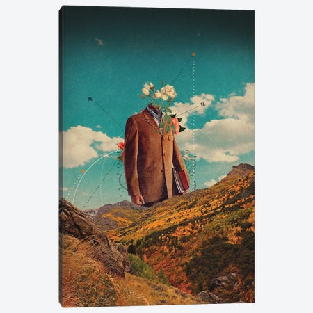 Sometimes I Think You Will Return Canvas Print #FRM63} by Frank Moth Canvas Wall Art