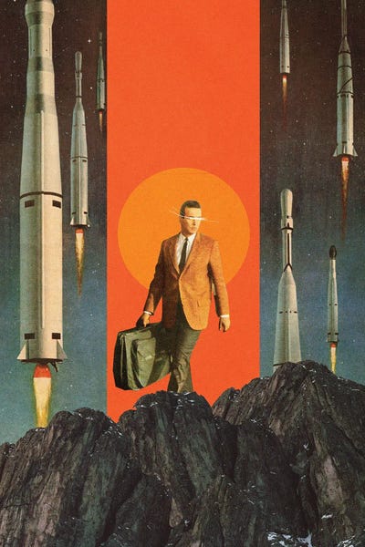 Rocky Mountains: The Departure by Frank Moth