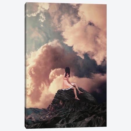 You Came From The Clouds By Frank Moth Canvas Print #FRM70} by Frank Moth Canvas Print