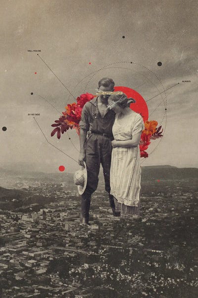 Romantic Bedroom (Couples): By My Side by Frank Moth