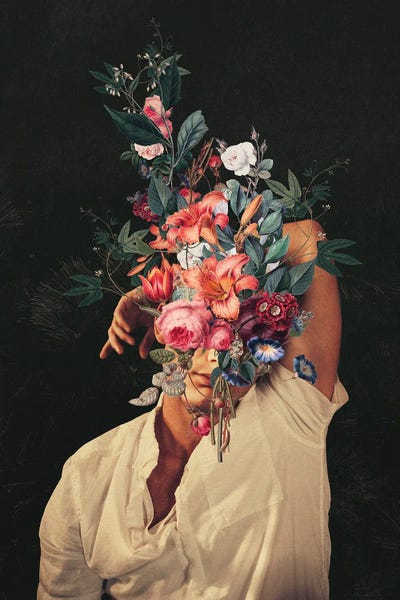 Contemporary Fine Art: Roses Bloomed Every Time I Thought Of You by Frank Moth