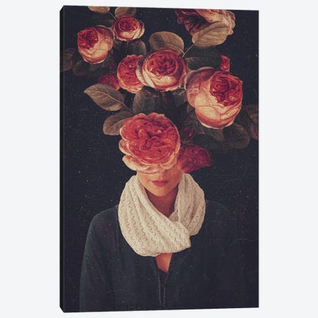 The Smile Of Roses Canvas Print #FRM86} by Frank Moth Art Print
