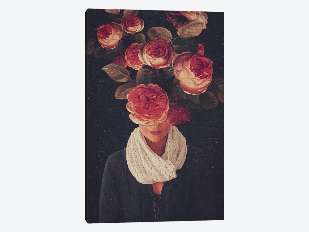 The Smile Of Roses by Frank Moth 1-piece Canvas Print