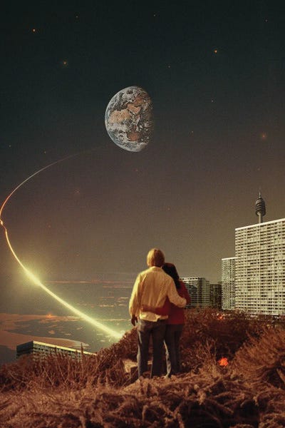 Romantic Bedroom (Couples): We Used To Live There Too by Frank Moth