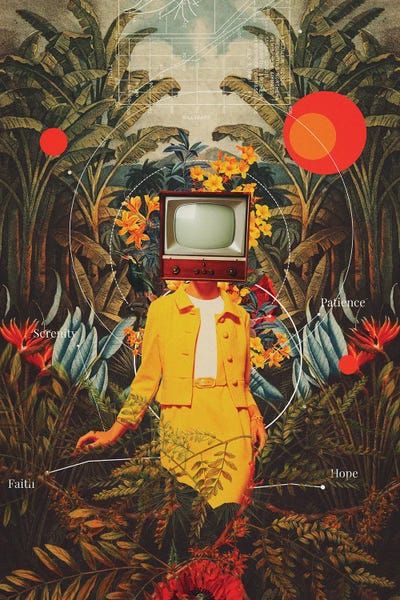 Office: She Came From The Wilderness by Frank Moth