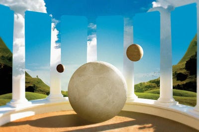 The Shape Of The Clouds by Fran Rodriguez framed wall art