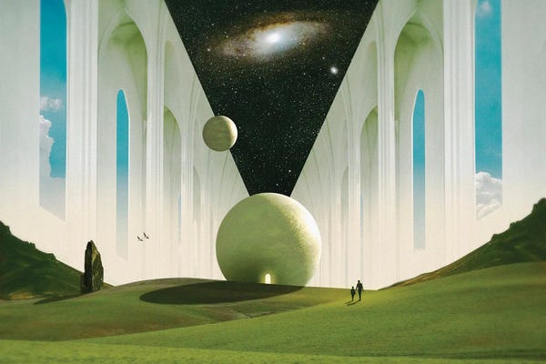 Sci-Fi Planets: New Fields by Fran Rodriguez