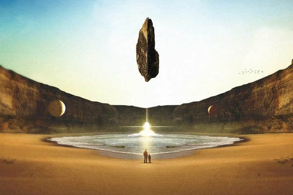 Sci-Fi Planets: Trascendence by Fran Rodriguez