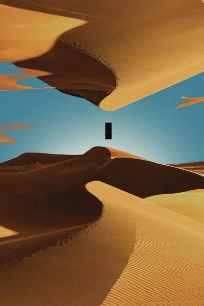 Coastal Sand Dunes: Spacetime Warp by Fran Rodriguez