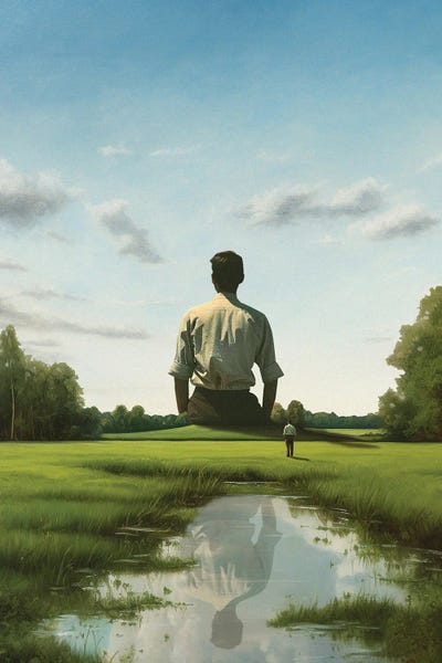 Media Vida by Fran Rodriguez multi panel art