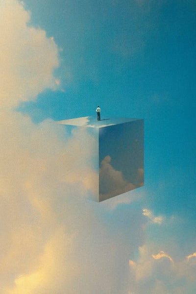 Pop Surrealism & Lowbrow: Headintheclouds by Fran Rodriguez