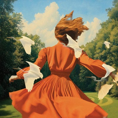 Canvas Print: Joy Of Living by Fran Rodriguez - thumbnail