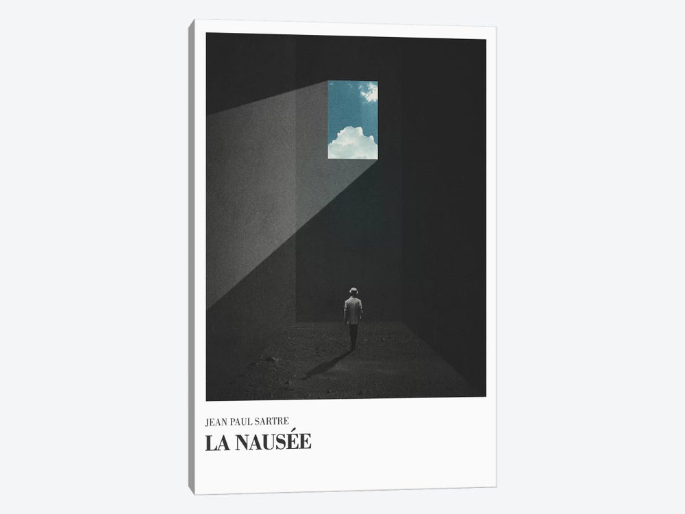 La Nausee by Fran Rodriguez 1-piece Canvas Art