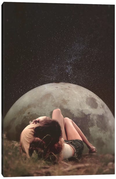 Cosmic Love Canvas Art Print - Photographic Dreamland