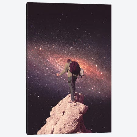 Space Tourist Canvas Print #FRO34} by Fran Rodriguez Canvas Art