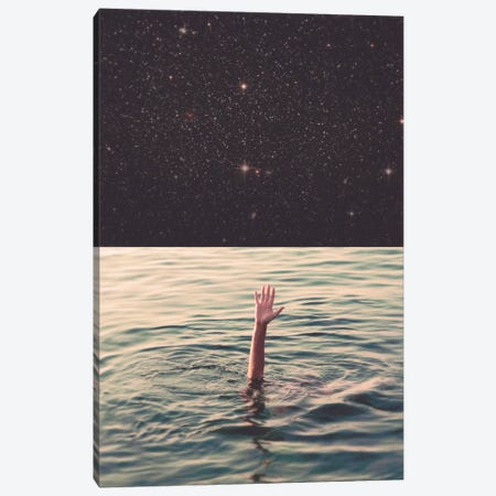 Drowned In Space Canvas Print #FRO6} by Fran Rodriguez Canvas Art Print