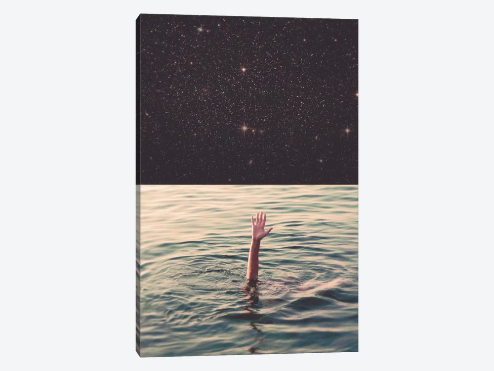 Drowned In Space by Fran Rodriguez 1-piece Canvas Art