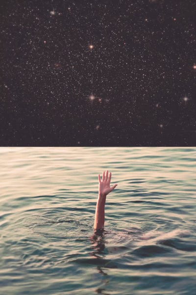 Composite Photography: Drowned In Space by Fran Rodriguez