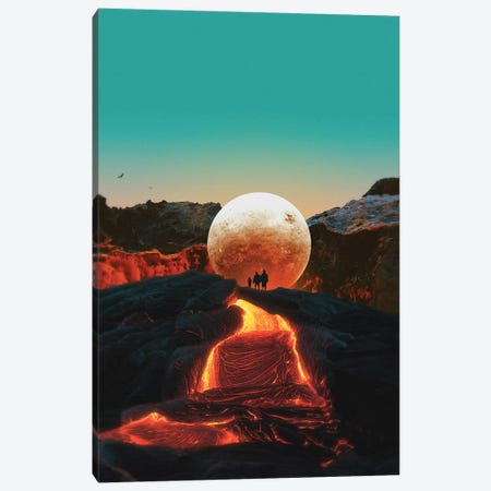 Lava Canvas Print #FRO71} by Fran Rodriguez Canvas Print