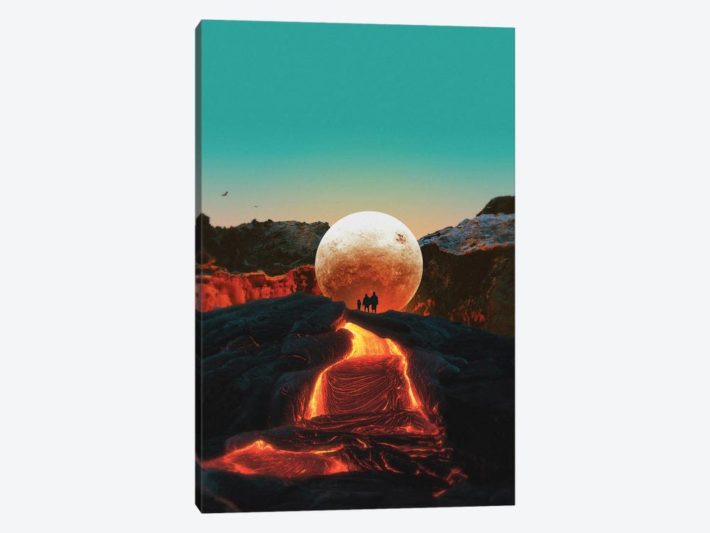 Lava by Fran Rodriguez 1-piece Canvas Wall Art