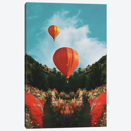 Hot Air Canvas Print #FRO83} by Fran Rodriguez Canvas Wall Art