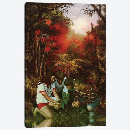 The Discovery Canvas Print #FRO87} by Fran Rodriguez Canvas Print