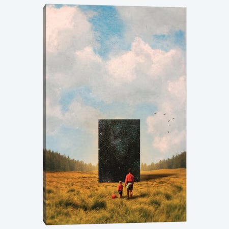 Son, This Is The Universe Canvas Print #FRO96} by Fran Rodriguez Canvas Wall Art