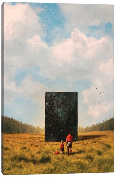 Son, This Is The Universe Canvas Art Print