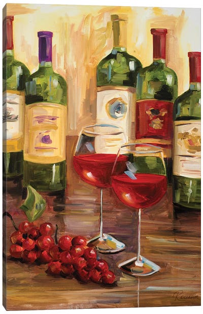 Chianti I Canvas Art Print - Food & Drink Still Life