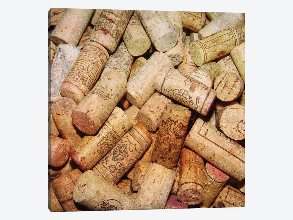 Corks I by Heather A. French-Roussia 1-piece Canvas Art